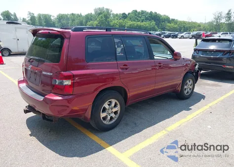 2007 Toyota Highlander V6 from USA, damaged, VIN JTEEP21A470229436